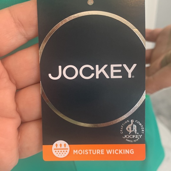 NWT Jockey Teal Racerback Moisture-Wicking Tank Size L - Picture 6 of 7